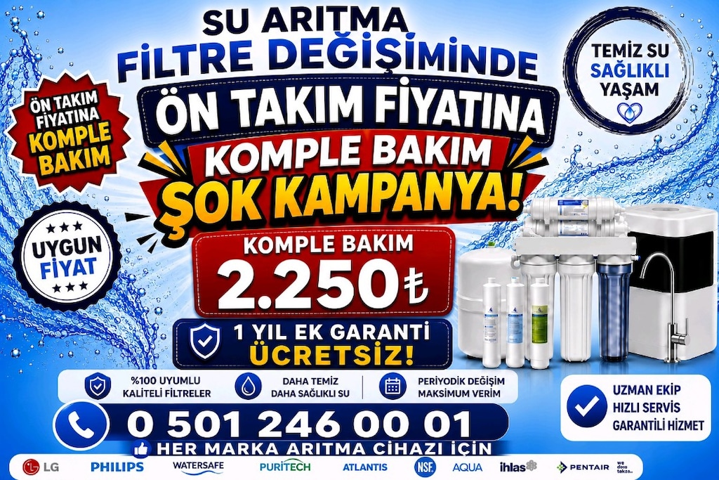 ürünlerimiz sıfır NSF onaylıdır - 3