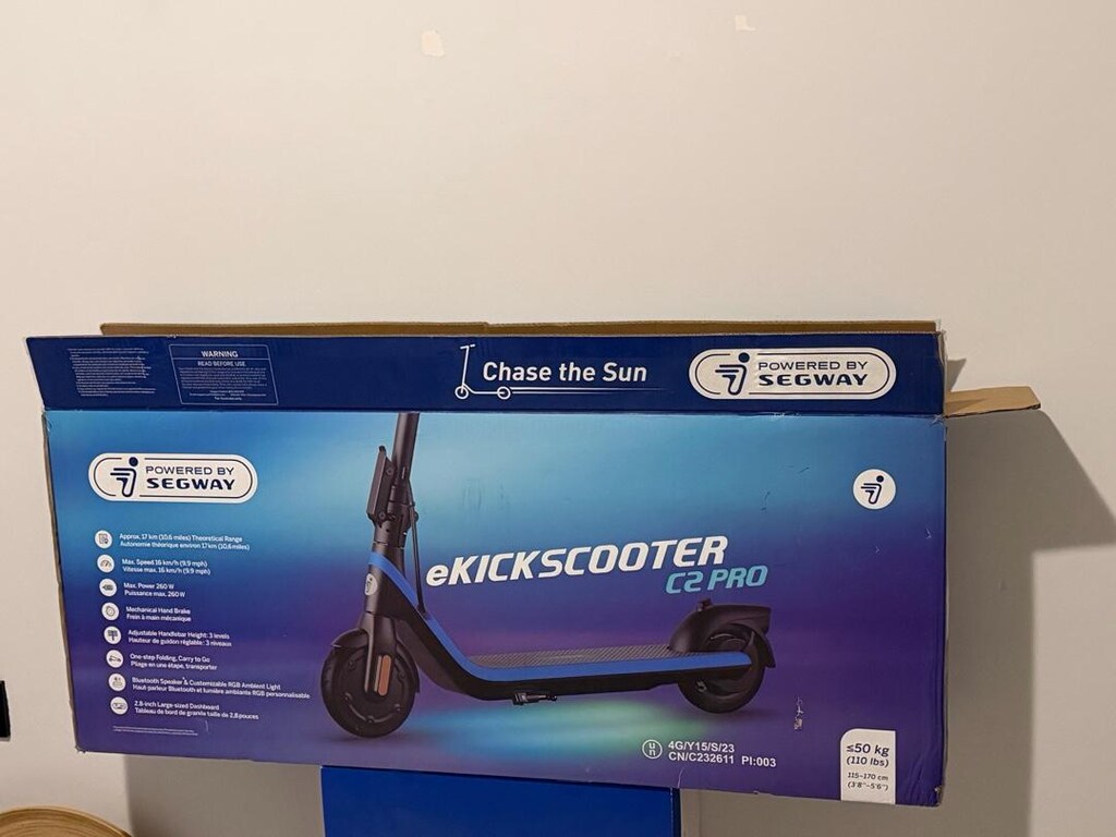 Segway C2 Pro Scooter Işıklı(C2 Lite ile karıştırmayınız) - 4