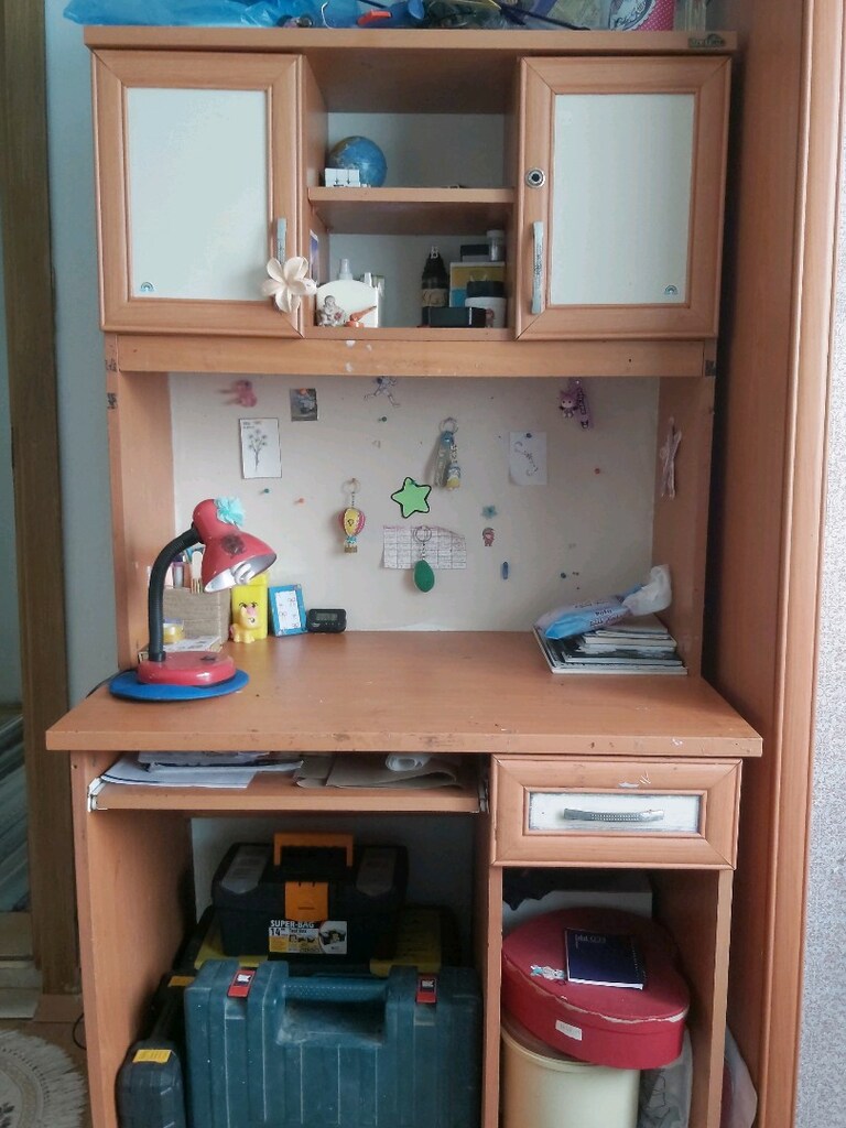 çalışma masası ve elbise dolabı - 2