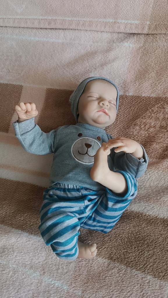 REBORN BEBEK OYUNCAK BEBEK SİLİKON BEBEK GERÇEKÇİ BEBEK - 7