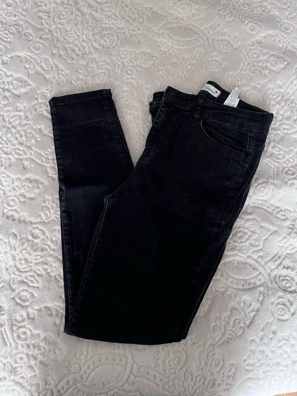 antrasit koton jean