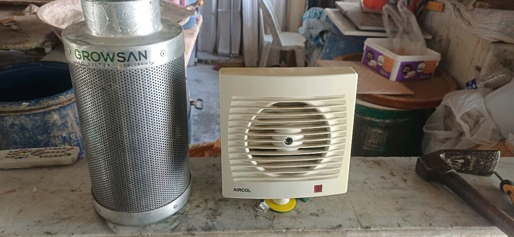 190 m3 GROWSAN Karbon filtre TURBİNE FAN - 4