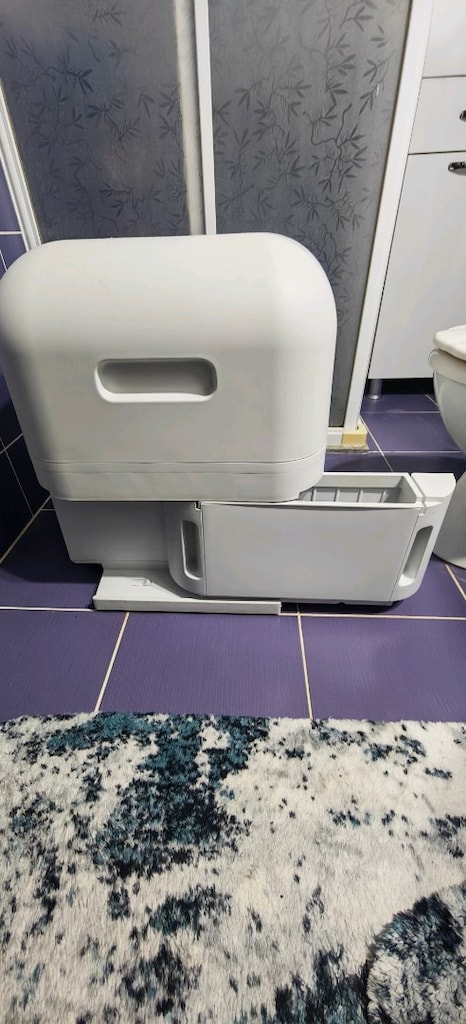 Xenon akıllı otomatik kedi tuvaleti uv sterilizasyonlu - 5