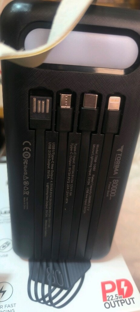 TAM 80.000 mAh powerbank(22.5 W) - 11
