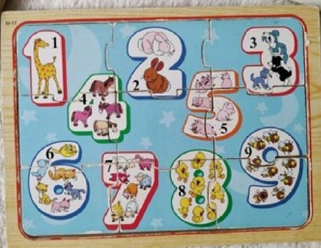 3 SET BEBEK AHŞAP EĞİTİCİ OYUNCAK MONTESSORİ Ikea tahta puzzle LEGO hm - 2