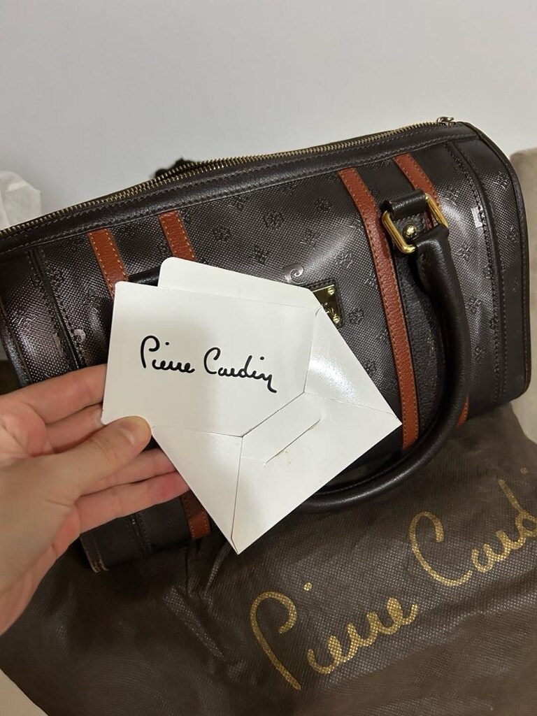 pierre cardin kahverengi kadın çanta - 8