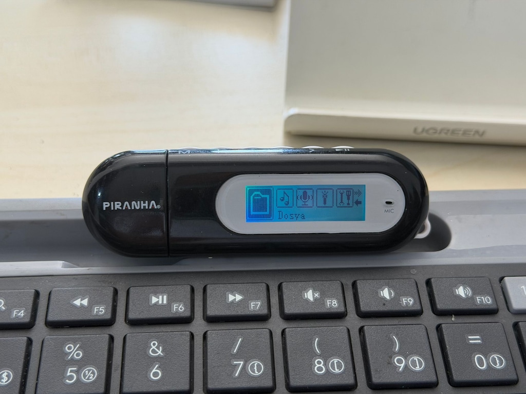 Piranha Quinn Ultra 4GB Dijital Pilli Mp3 Çalar - 3