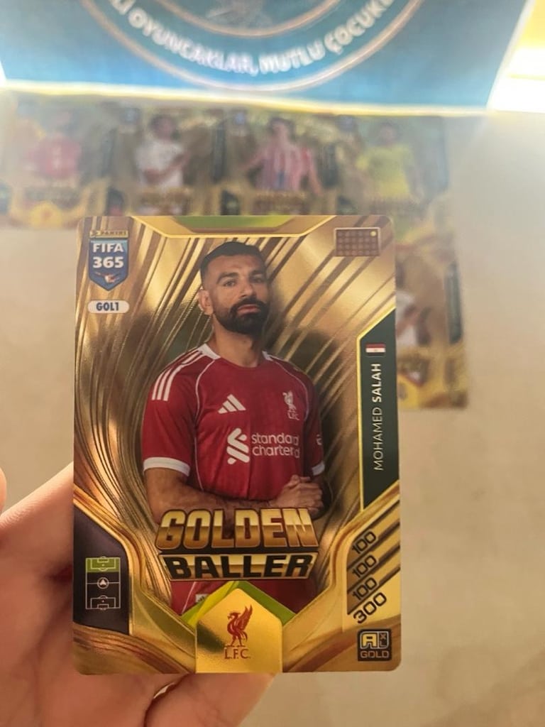Panini 2026 golden baller - 2