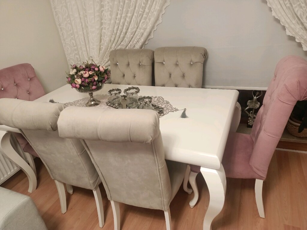 yemek masası ve sandalyeleri - 2