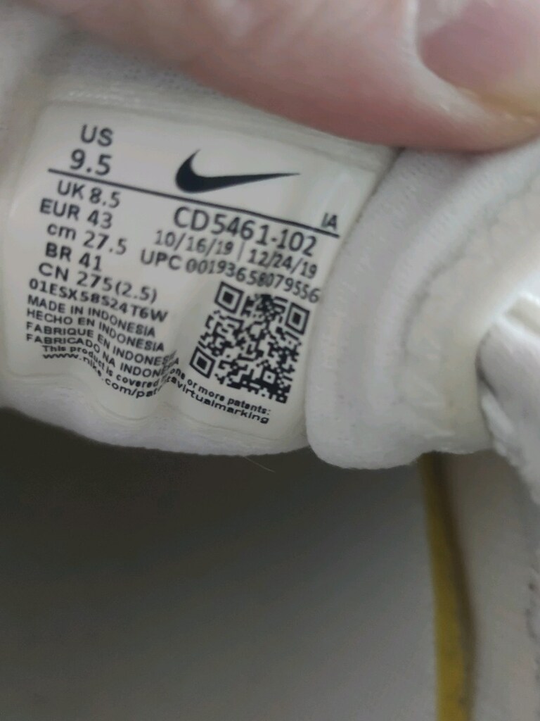 Nike atasuna 43 3/5 kez giyildi yeni gibi - 4