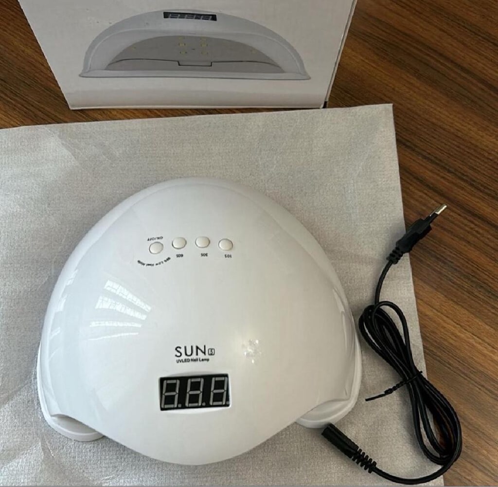 Beyaz SUN LED/UV Tırnak Lambası - 2