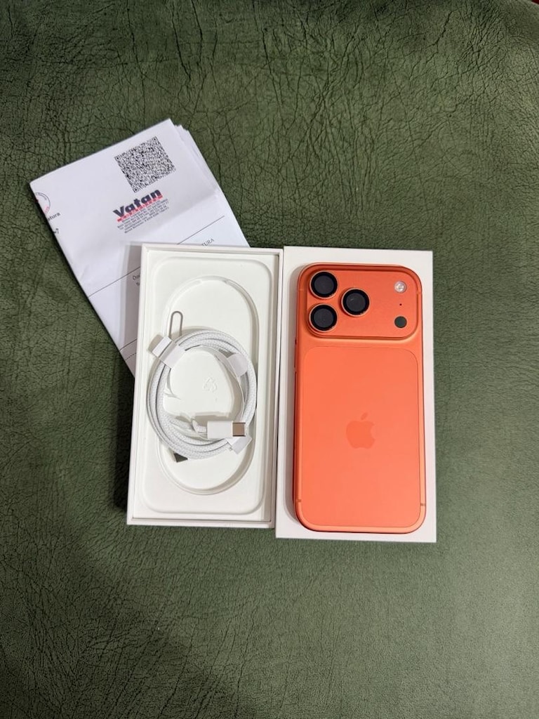 iphone 17pro max (16 ay garantili pil 100) - 2