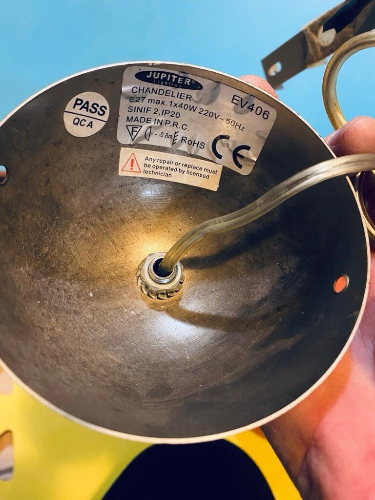 Temperli krom Çelik sarkıt avize - 11