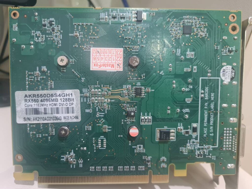 Arktek Radeon RX 550 4GB 128bit Ekran Kartı - 3