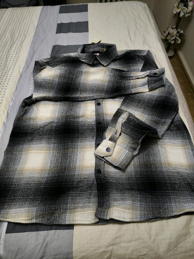 XXL LEVİS GRİ ODUNCU GÖMLEK!