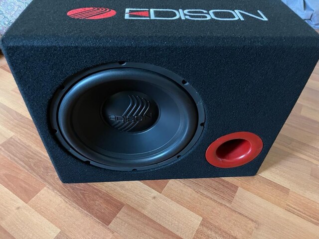 sıkıntısız sıfır 30cm edison subwofer