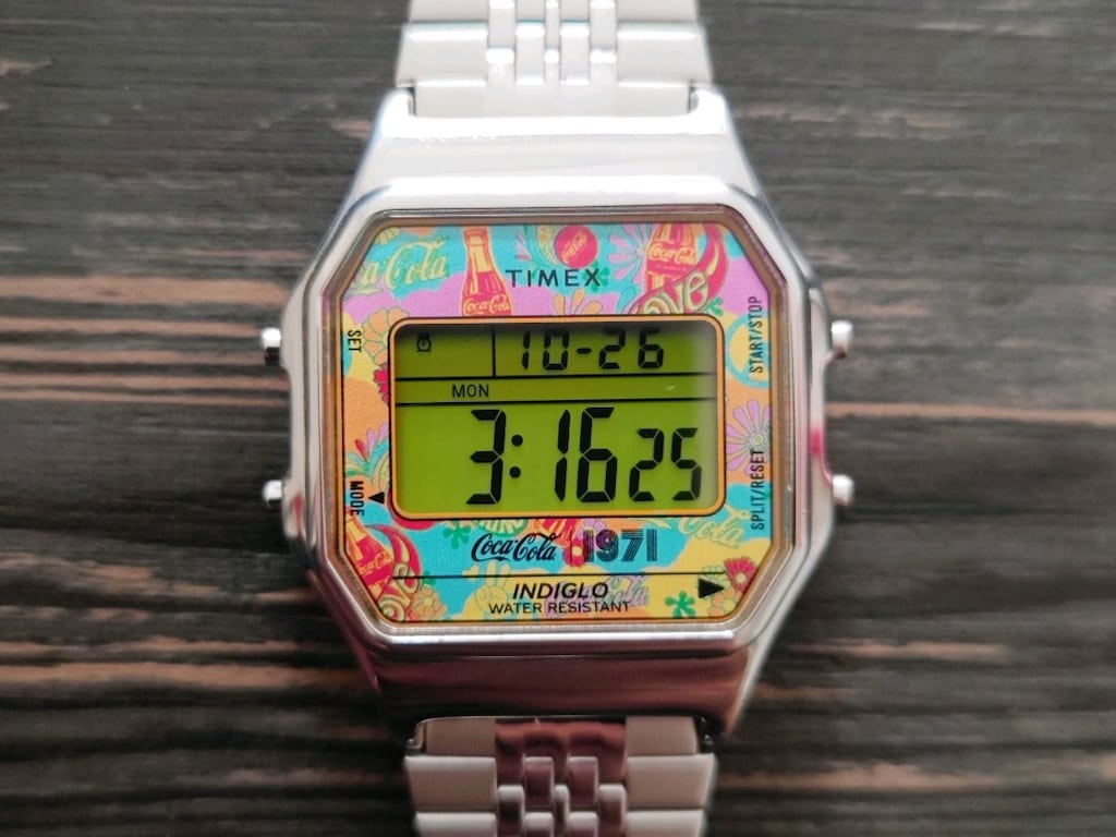 Timex X Coca Cola 1971 - Temiz Üründür. - 2