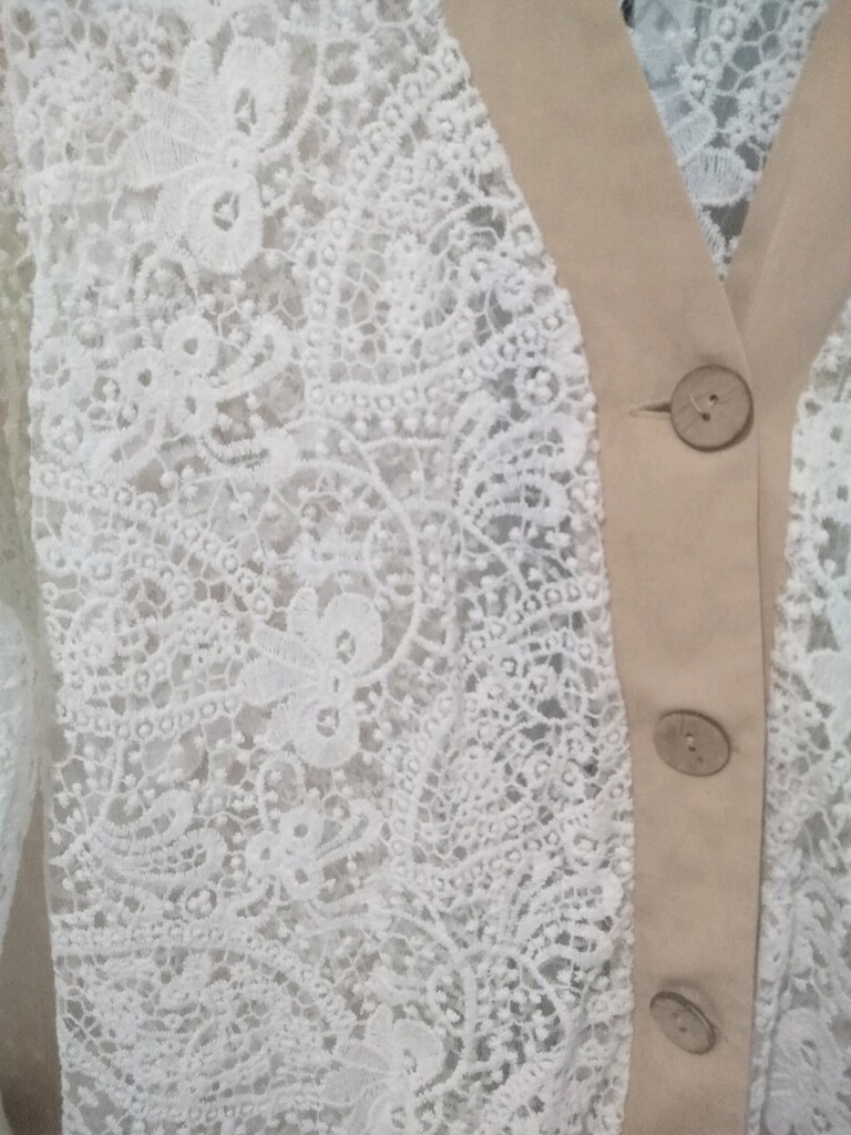 dantelli hırka modeli 44 beden - 2