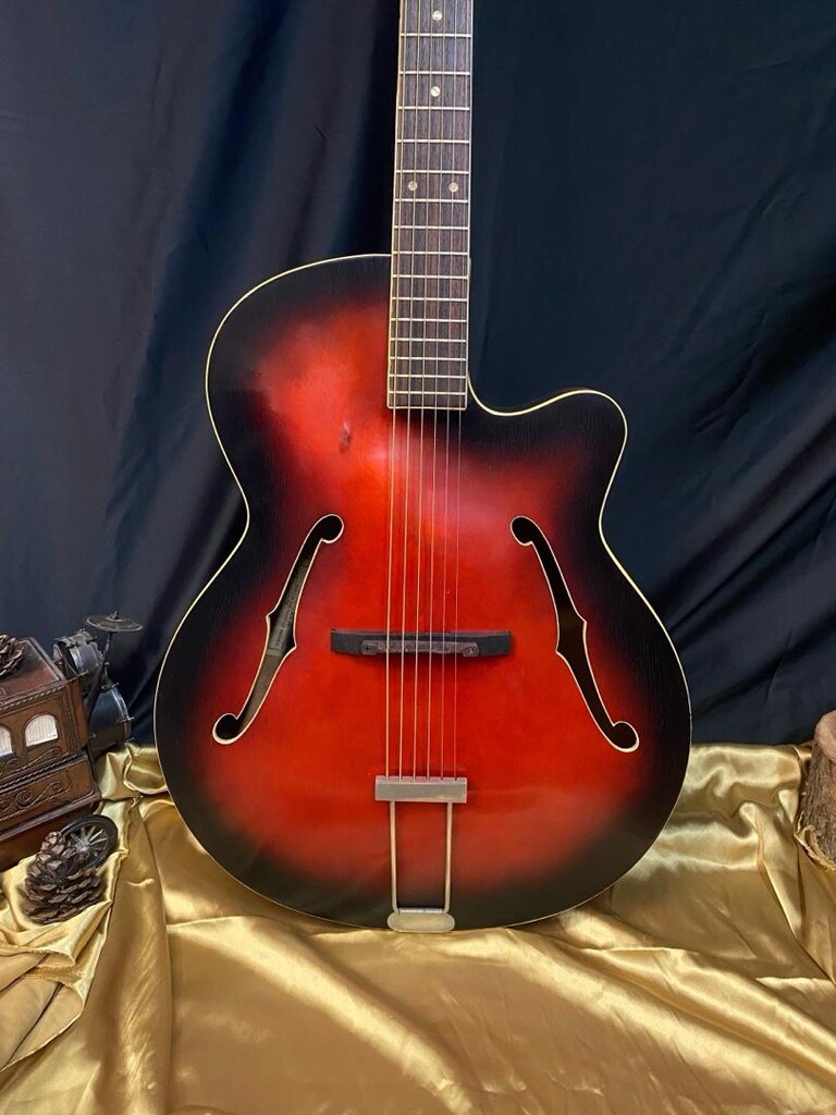 1960s Framus 5/54 JAZZ Akustik Gitar - 2