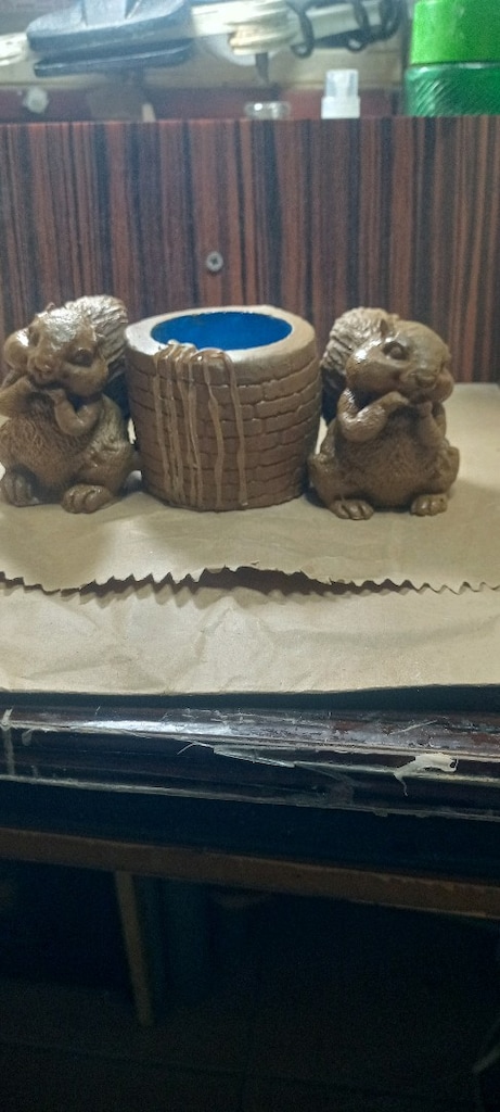 sicap&kuyu saksılık kalemlik biblo - 5