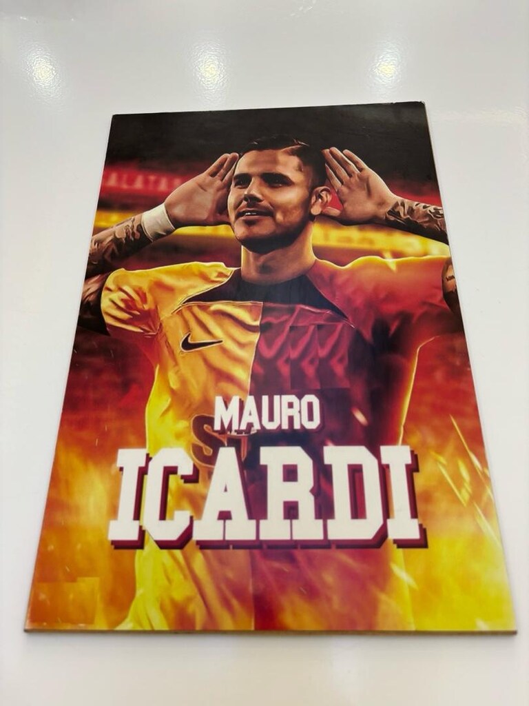 MAURO İCARDİ POSTER TABLO GALATASARAY TARAFTAR ÜRÜNÜ - 2