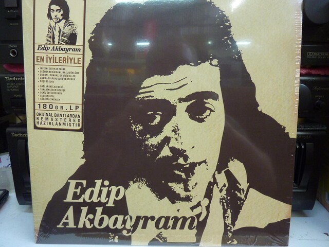 EDİP AKBAYRAM EN İYİLERİYLE YENİ SIFIR PLAK 33 DEVİR LP BEST OF