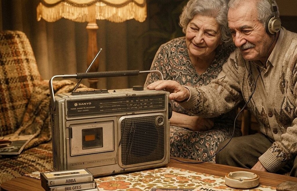 Japon yapımı Sanyo Radyo kasetçalar - 7