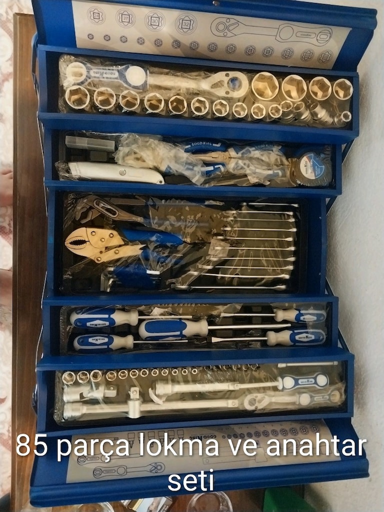 şarzlı vidalama ve matkap setleri - 10