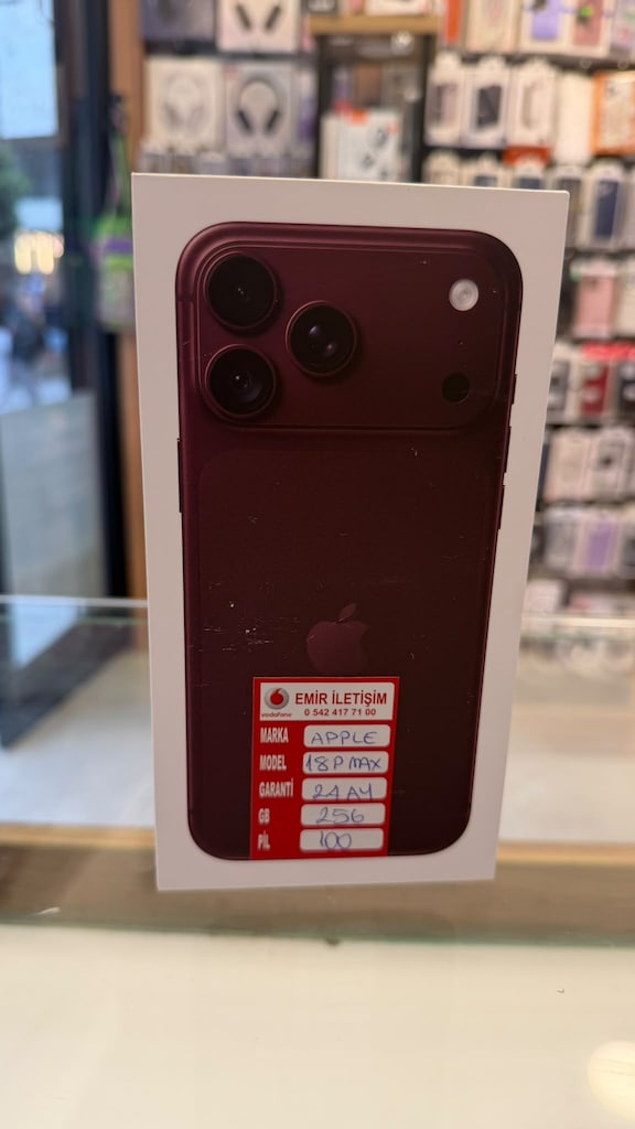 18 PRO MAX 256 GB KAPALI KUTU 24 AY GARANTİLİ - 3