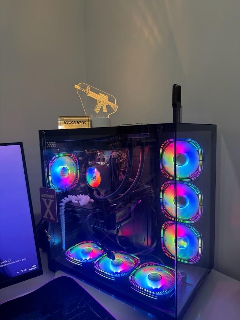 hazır kutlu düzen pc masa üstü setup - 5
