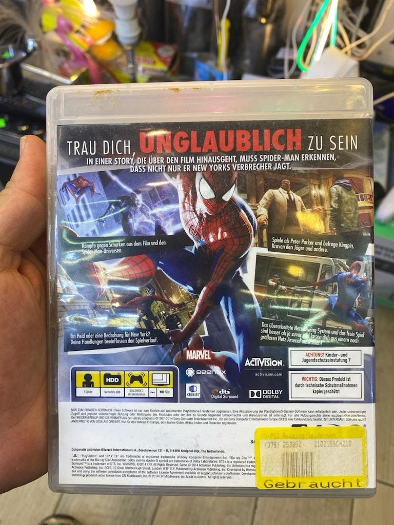THE AMAZİNG SPİDER MAN PS3 OYUNU - 2