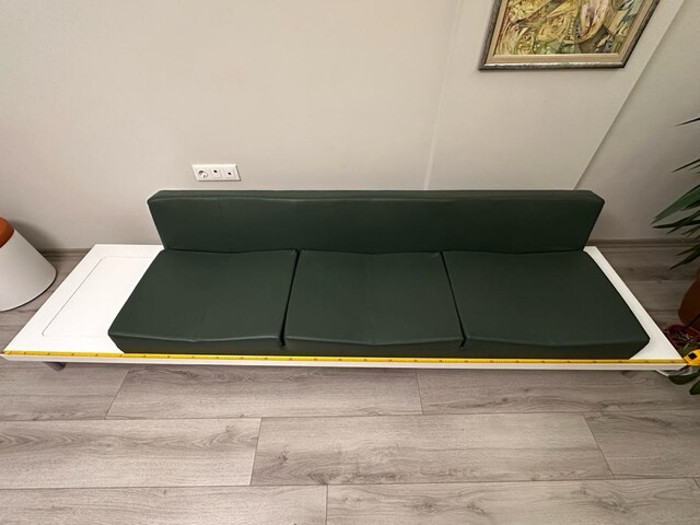 270x50 cm Özel Ölçü Oturma Bankı + Minder Takımı | Ofis, Kafe, Bekleme