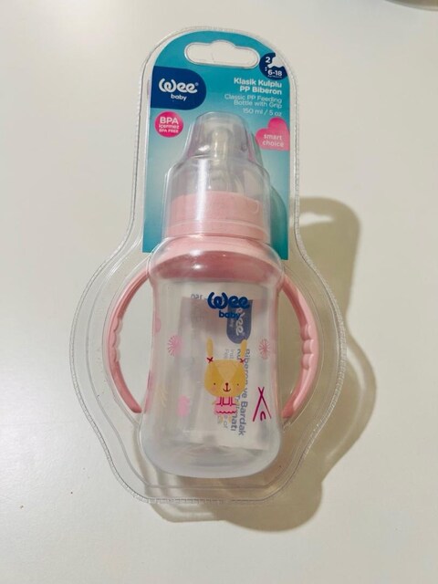 Wee Baby Klasik kulplu PP Biberon
