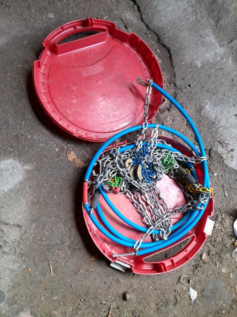 Araba kışlık zincir sağlam çantalı - 4