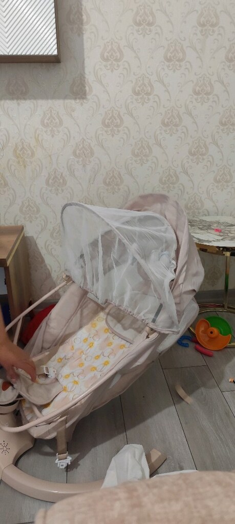 otomatik kumandalı sallanabilir müzikli anakucağı tertemiz. - 10