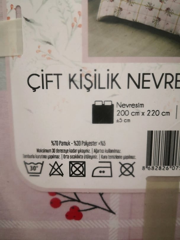 Nevresim seti kokina Çift kişilik - 5
