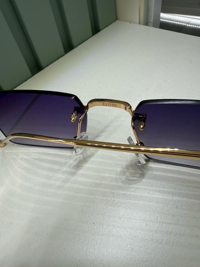 Cartier CT0019O Gold Çerçevesiz Gözlük - 7
