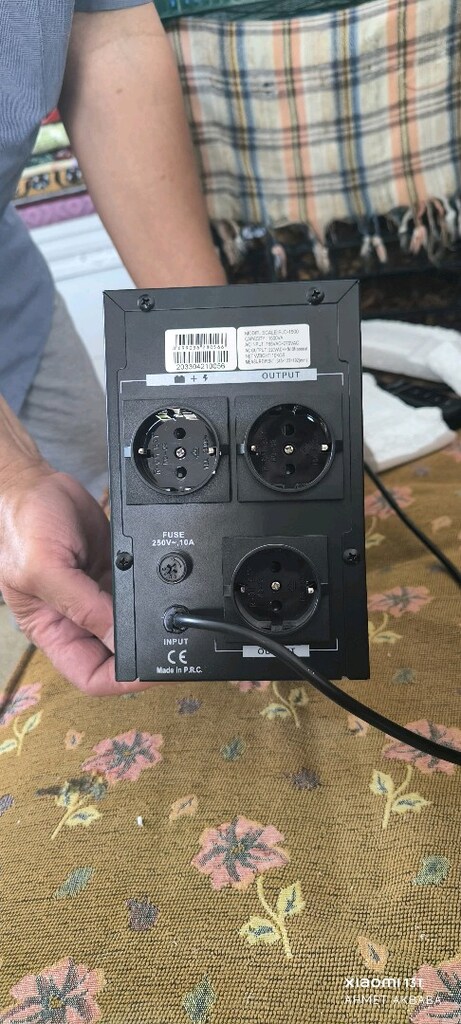 Powerful SLD-1500 1500VA Kesintisiz Güç Kaynağı Line Interactive LCD E - 2
