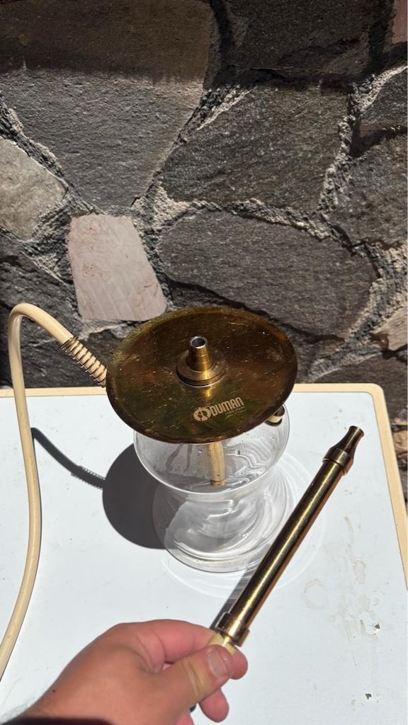 seyahat boy nargile takımı ve ekstralar - 4