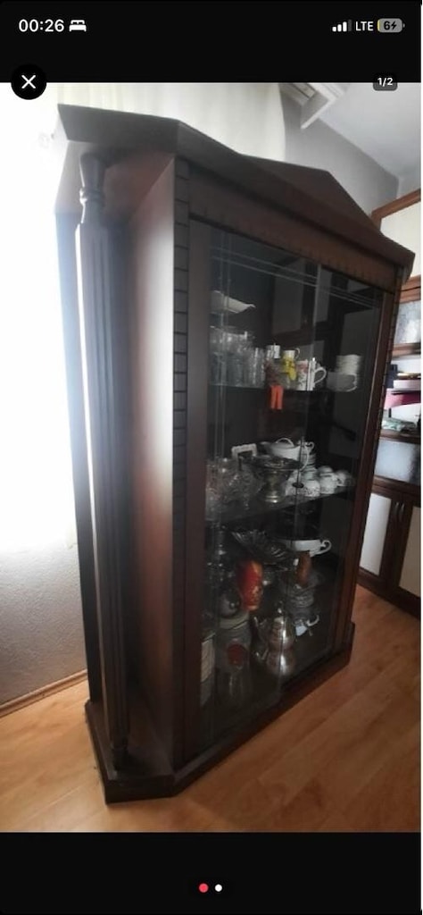 vitrin büfe antika - 2