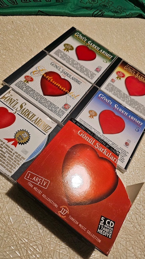 Gönül Şarkılarımız Türk Müziği Koleksiyonu – 10 CD | 2 Set | Müzik - 3