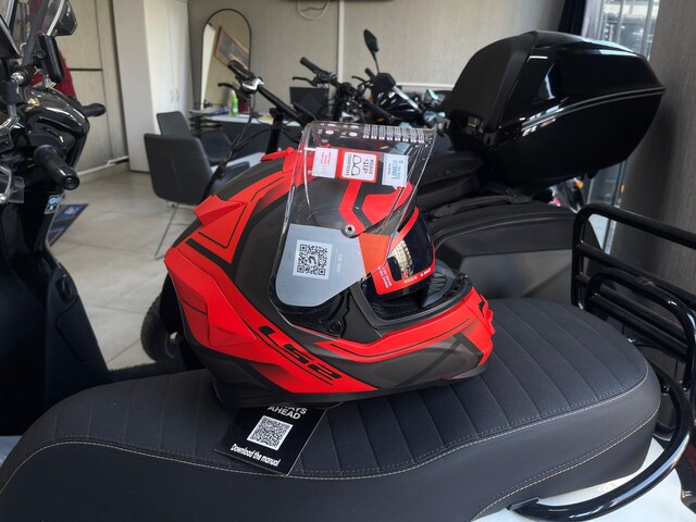 LS 2 STORM 2 KASK KIRMIZI RENK 1 ADET L BEDEN