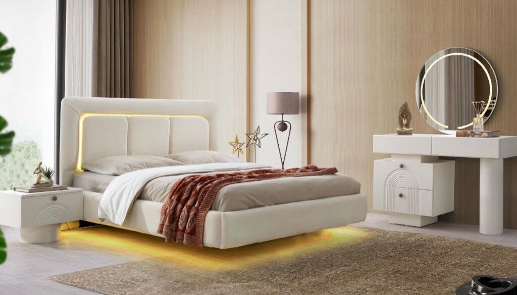 MARAKEŞ Yatak Odası Takımı %100MDF Detaylı bilgi için açıklamayı okuyu - 4