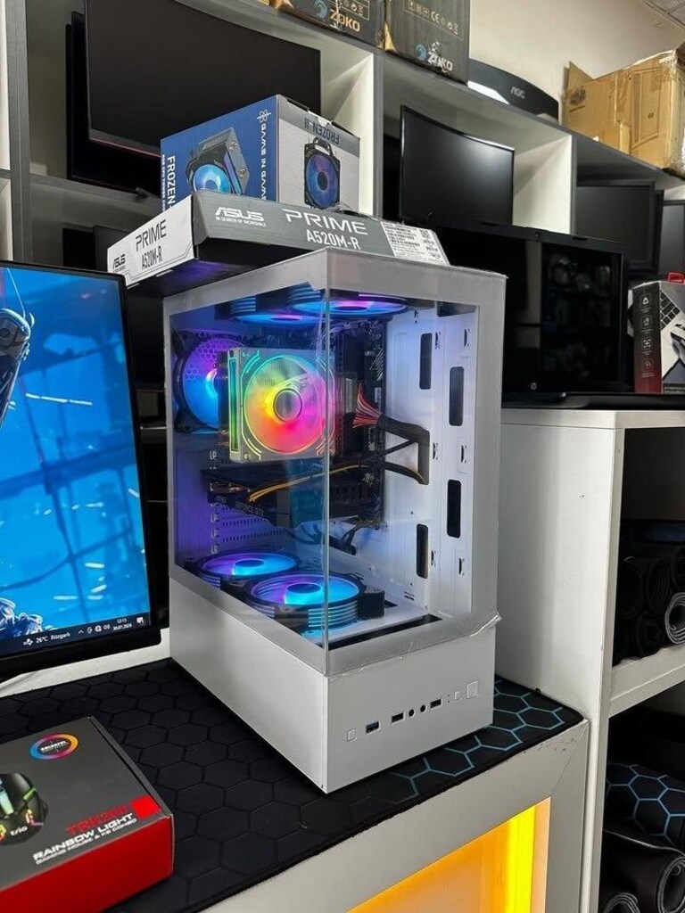 ASUS 27"165 HZ EKRAN AMD RYZEN5-5600 16 RAM MSI 1660 SUPER EKR.KAR - 5