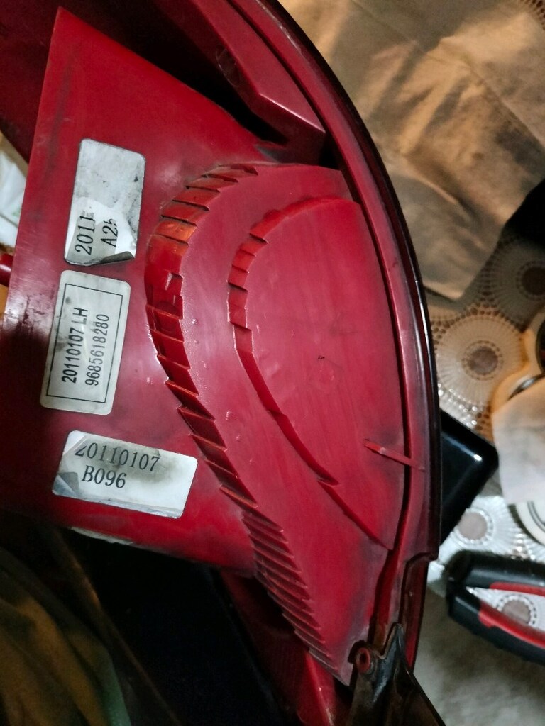 Peugeot 206+ Orijinal PSA Arka Stop Takımı - Hatasız, Duy Panelli - 4