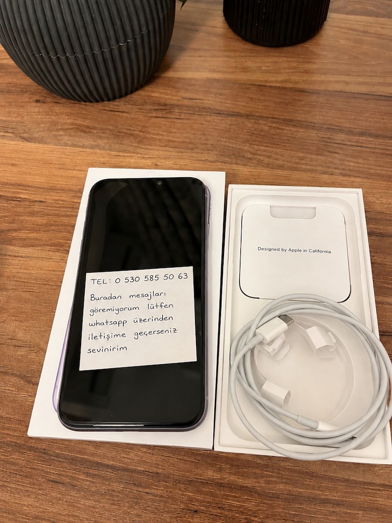 iPhone 11 Türkiye Mor 128 GB - 2