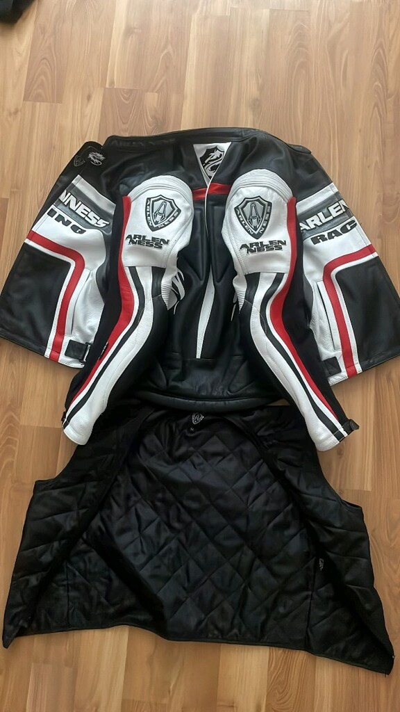 Az kullanılmış Arlen ness deri mont 48 beden dainese eldiven jean - 6