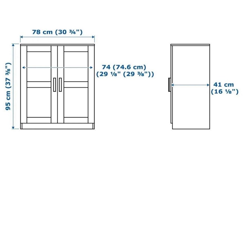 ikea Şifonyer siyah - 5