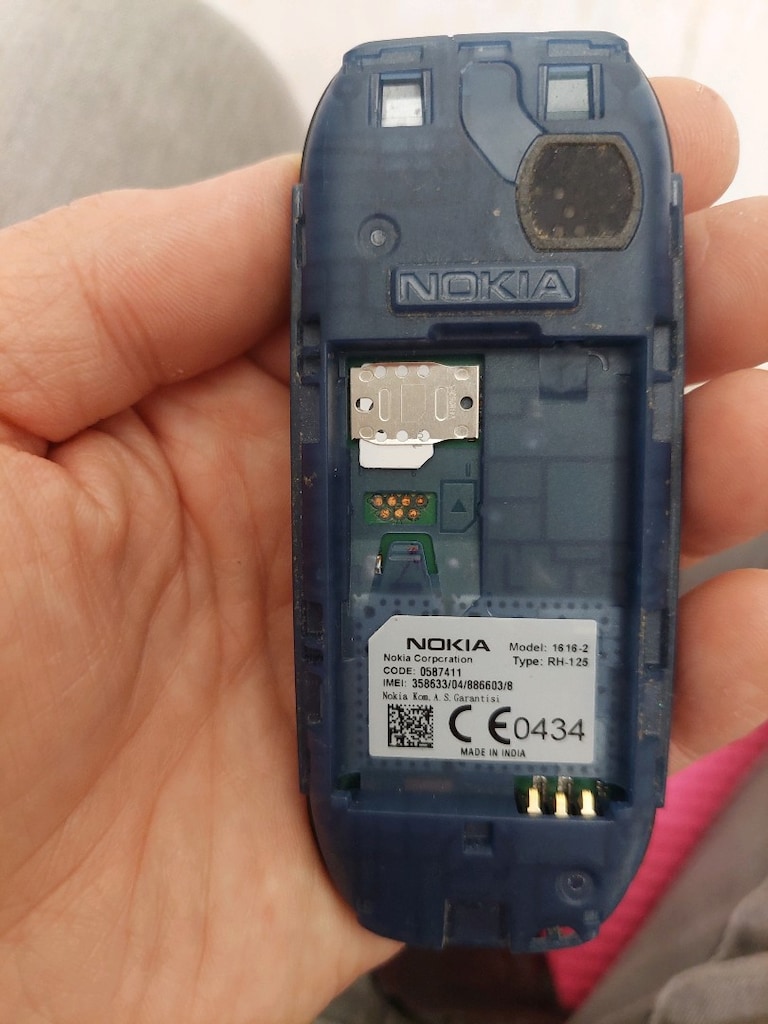 Nokıa tuşlu telefon. Model 1616-2. Simkart aktif olarak çalışıyor. - 9