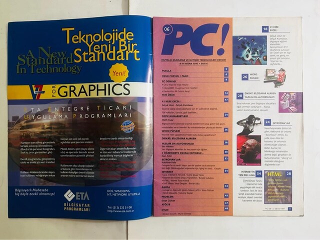 PC! 1997 Dergi Lot.